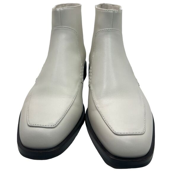 3.1 Phillip Lim Alexa Loafer Booties in White/Bone Size 38 - Picture 2 of 12